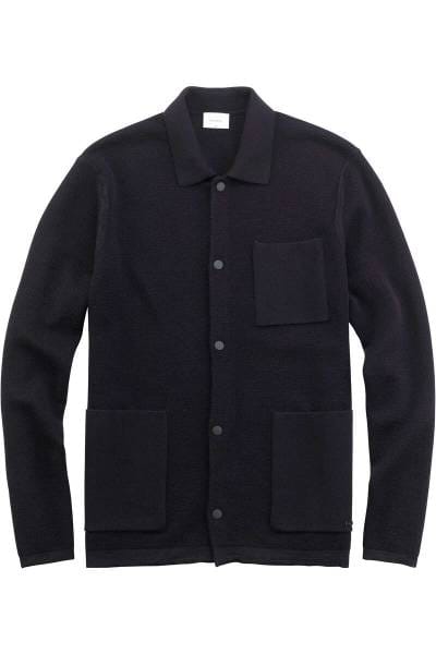 Herren Strickjacke V-Ausschnitt Slim Fit - Eleganter Cardigan Mit Knopfleiste