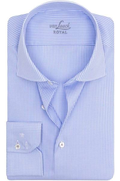 van Laack Hemd - Tailor Fit - hellblau, Kariert