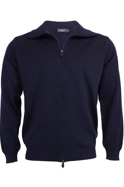 März Strick - Jacke Zip - navy