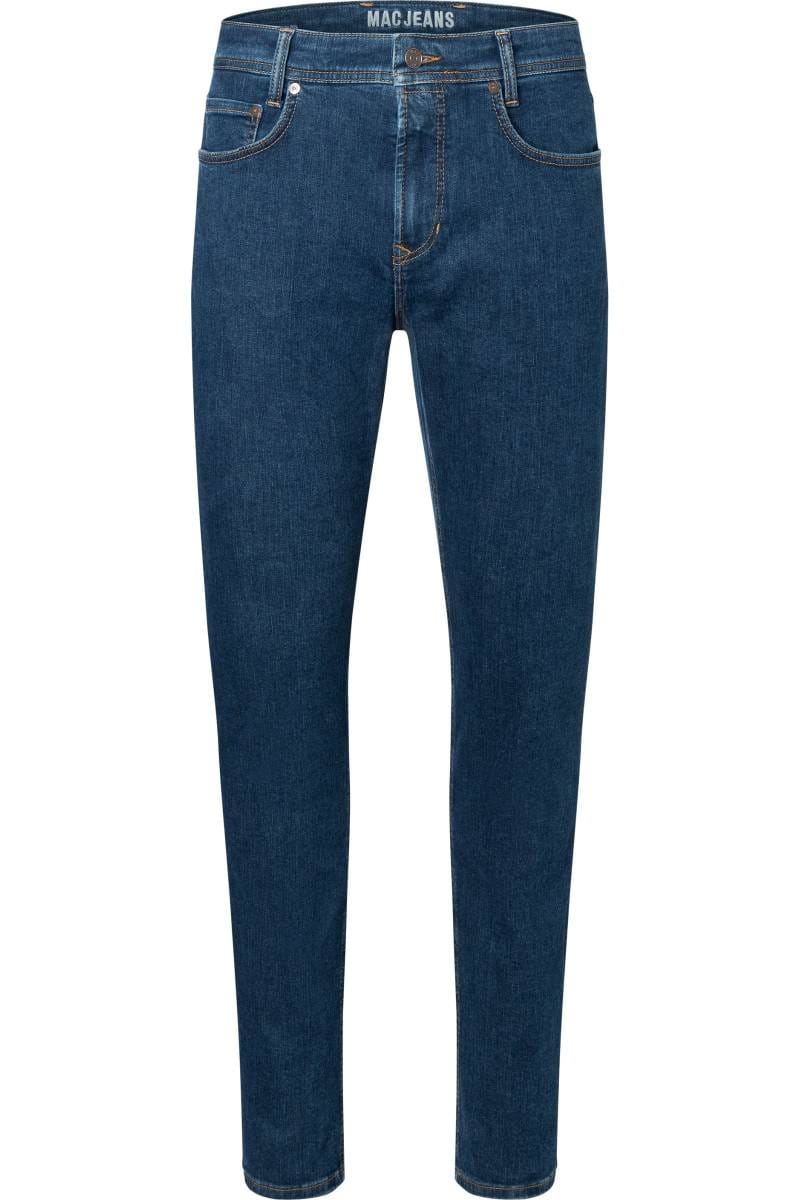 MAC Herren Jeans Lenny Cotton - Business Hose Micro Structure Grau