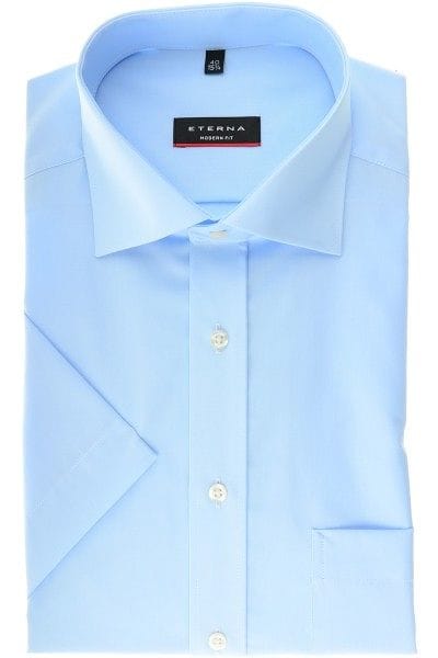 Eterna Hemd - Modern Fit - hellblau, Einfarbig