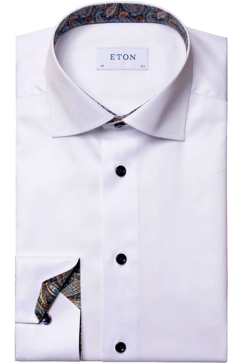 ETON Super Slim Hemd weiss, Einfarbig 36 - XS ETON Super Slim Hemd weiss, Einfarbig 36 - XS