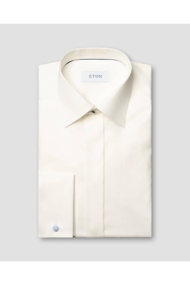 Eton Contemporary Fit evening shirt ecru, One Colour | Businesshemden.com