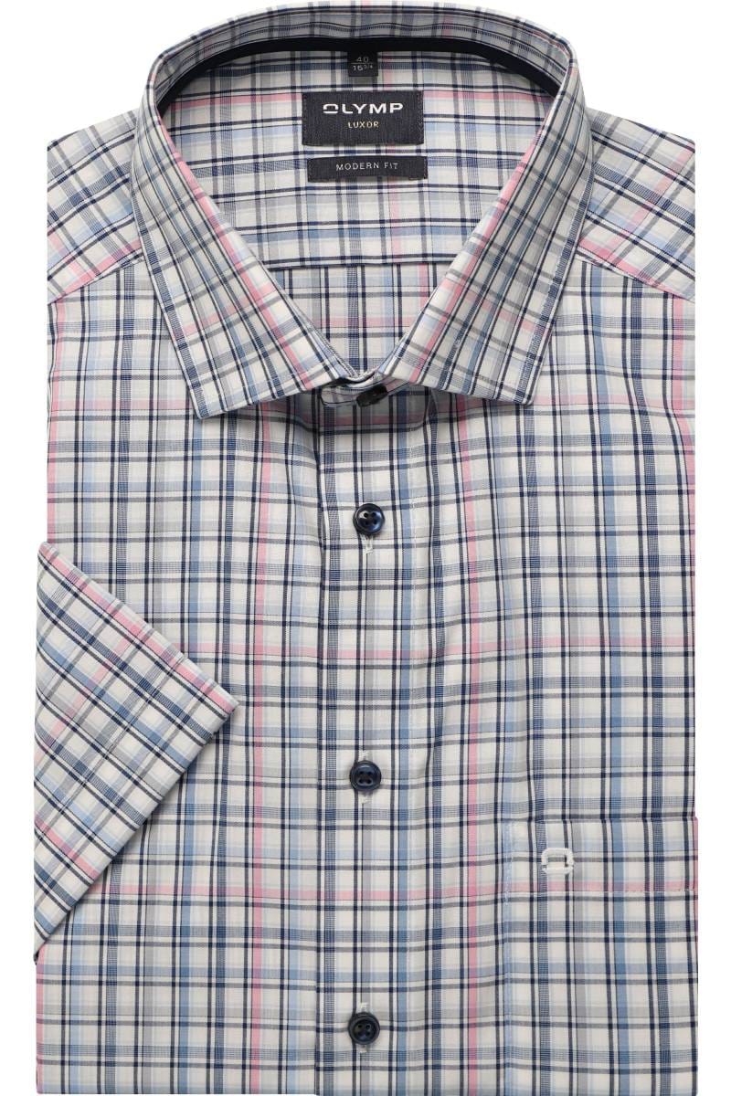 HUECLOSET V Small Check Shirt 25KERO２78 Oversize checked shirt var mud dark | Calliope