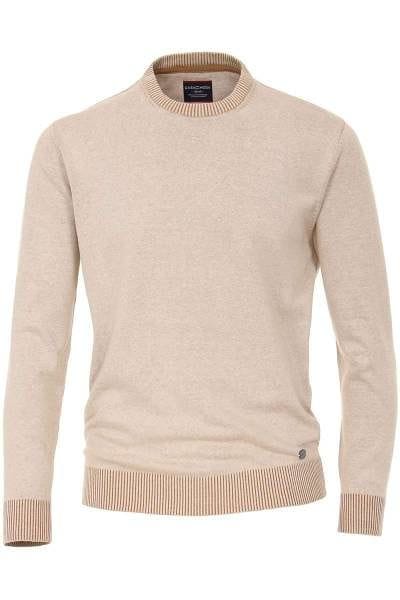 Casa Moda Strickpullover beige, Einfarbig