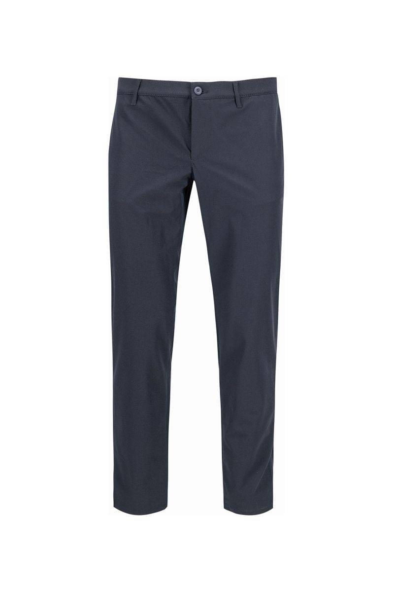 Pantalon Cropped Slim Alberto PIPE - Taille W38 L30 - Gris - Tissu Brossé - Occasion Très Bon état