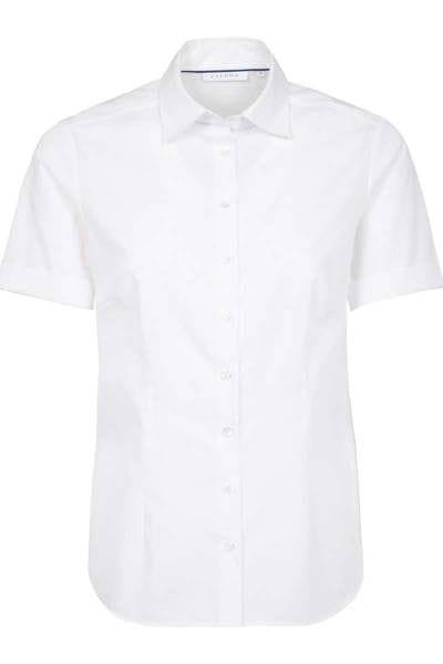 ETERNA Modern Classic Bluse weiss, Einfarbig