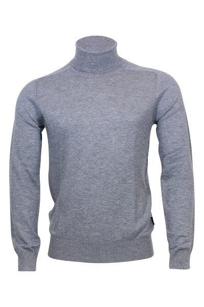 Olymp Rollkragenpullover grau