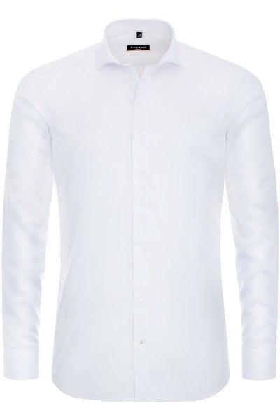 Eterna Hemd - Slim Fit - weiss, Einfarbig