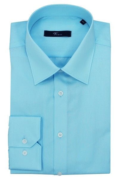 Venti Hemd - Modern Fit - hellblau, Einfarbig