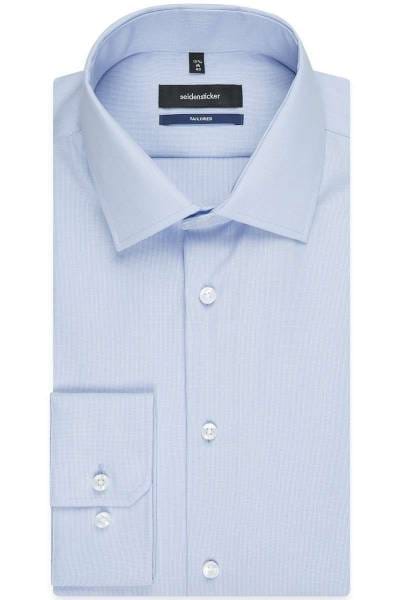 Seidensticker Hemd - Tailored - hellblau, Strukturiert