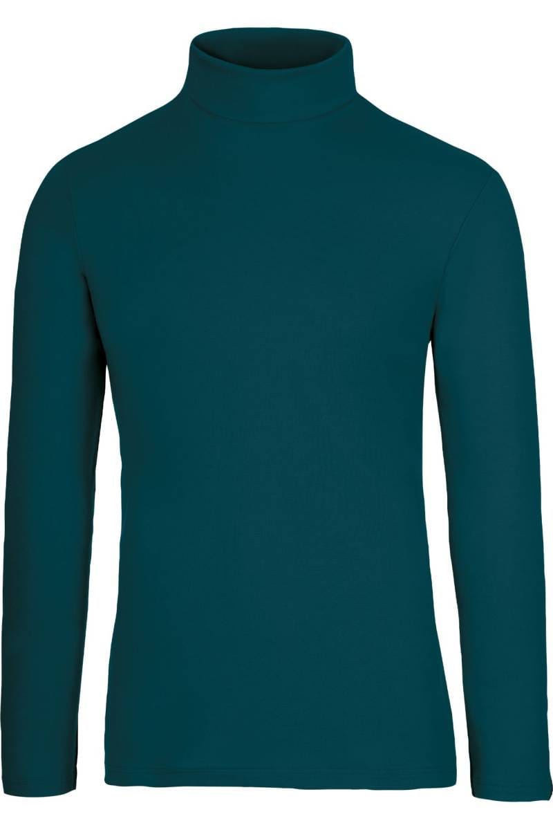 TRIGEMA Slim Fit Herren Turtleneck shirt Rollkragen sapphire