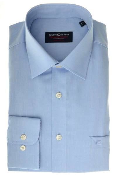 Casa Moda Comfort Fit Hemd hellblau, Einfarbig
