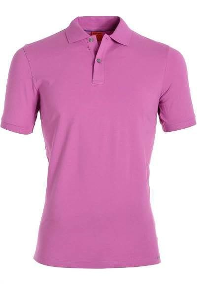 Olymp Level Five Body Fit Poloshirt alt rosa, Einfarbig
