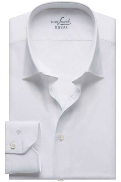 van Laack Hemd - Tailor Fit - weiss, Einfarbig
