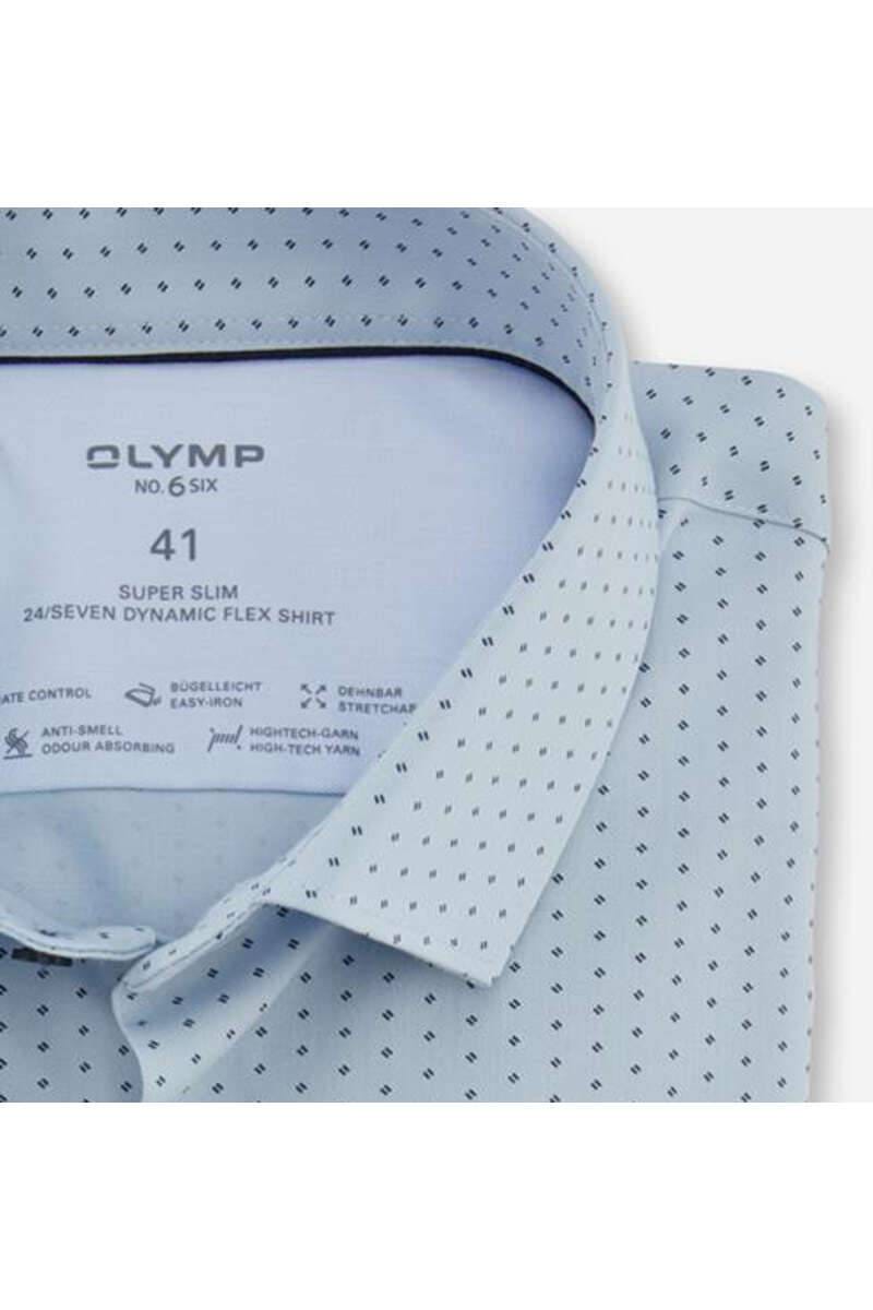 Hochwertiges OLYMP No. Six 24/Seven Dynamic Flex Super Slim Hemd in der