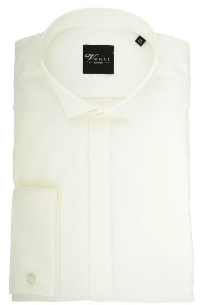 Venti Galahemd Slim Fit - champagner, Einfarbig