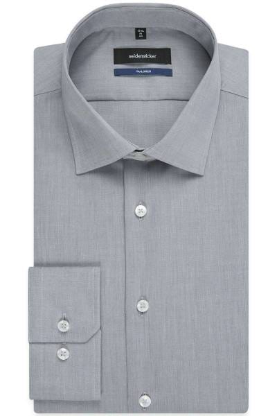 Seidensticker Hemd - Tailored - grau, Einfarbig