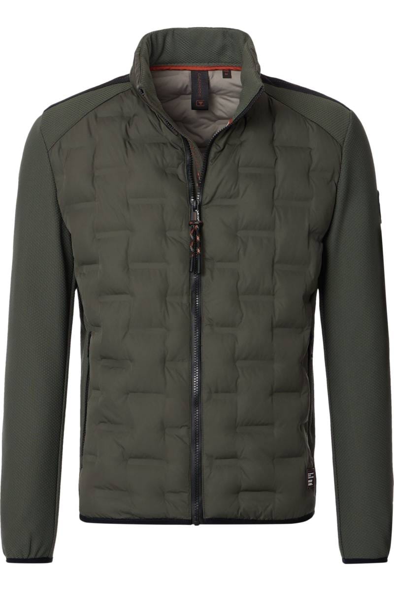 Casa Moda Regular Fit Jacke grün, Einfarbig