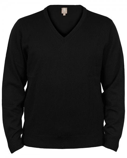 März Strick - V-Ausschnitt Pullover - schwarz