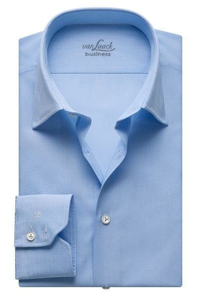van Laack Hemd - Tailor Fit - hellblau, Einfarbig