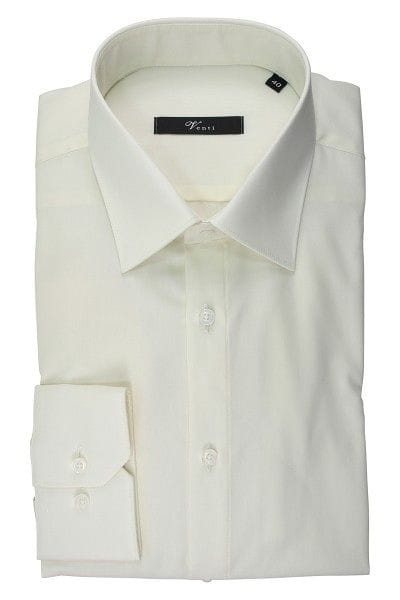 Venti Hemd - Slim Fit - beige, Einfarbig