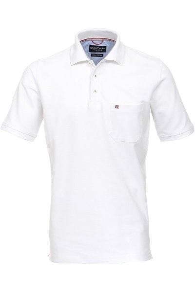 Casa Moda Poloshirt - Polo - weiss, Einfarbig