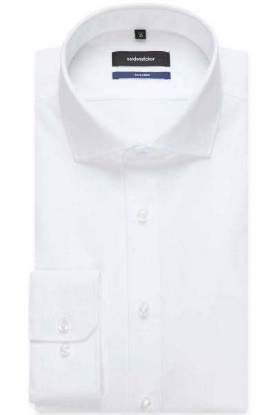 Seidensticker Hemd - Tailored - weiss, Einfarbig