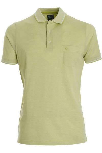 OLYMP Casual Modern Fit Poloshirt bambus, Einfarbig