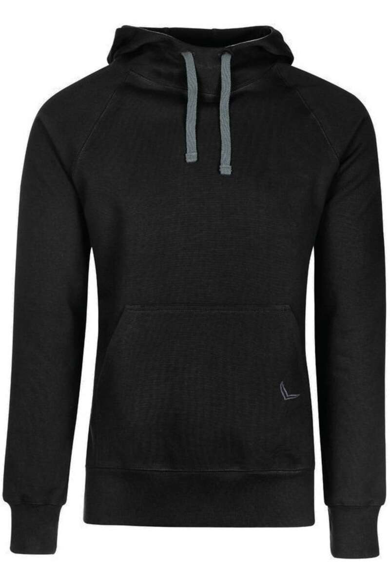 TRIGEMA Comfort Fit Kapuzen Sweatshirt schwarz, einfarbig M TRIGEMA Comfort Fit Kapuzen Sweatshirt schwarz, einfarbig M