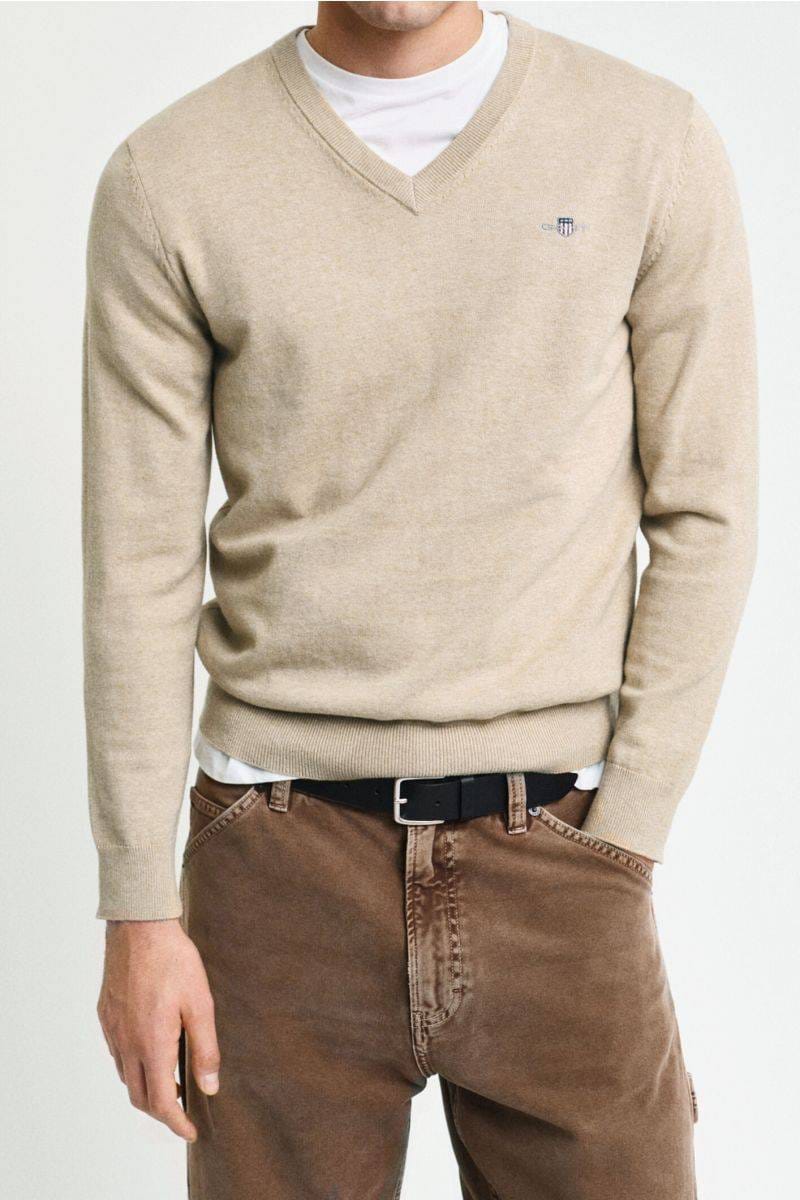 V Ausschnitt Pullover Sweater Mit Hemdkragen Hemdkragen Pullover