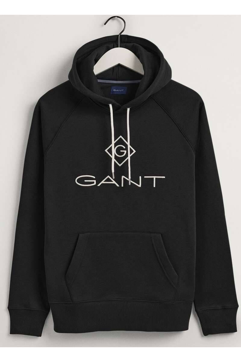 GANT Herren Kapuzenpullover – Bequemer Graphic Hoodie Mit Logo, Hoher Baumwollanteil