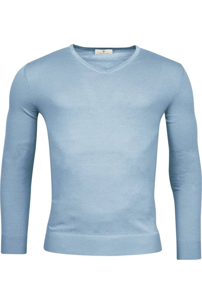 Sweatshirt Herrenpullover Hellblau Tom Tailor Pullover Crew In