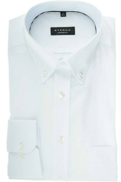 Eterna Hemd - Comfort Fit - weiss, Einfarbig