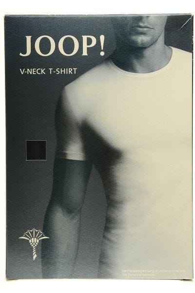 JOOP! Accessoire, T-Shirt, Unterwäsche - V-Ausschnitt - schwarz, Einfarbig
