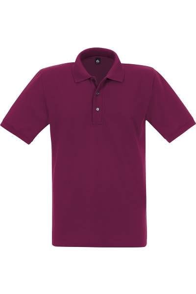 TRIGEMA Poloshirt - Comfort Fit - bordeaux, Einfarbig