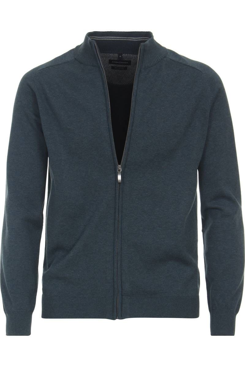 Casa Moda Regular Fit Cardigan Tirette anthracite, Unicolore