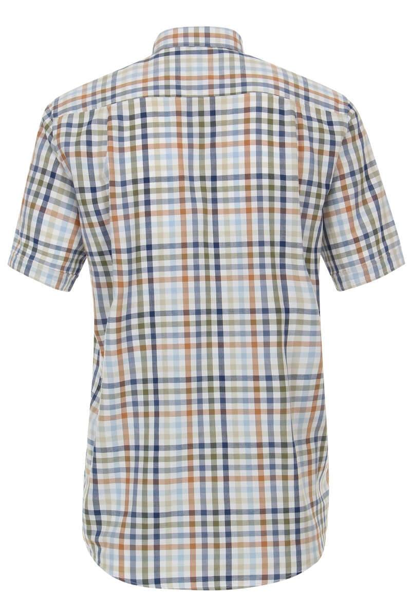 KOSMEEU Klederdrachthemd voor heren, Oktoberfest, hemd, outfit, geruit hemd, wit, klederdrachthemd, vrijetijdshemd, lange mouwen, ruithemd, katoen, wit, L