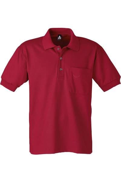TRIGEMA Poloshirt - Comfort Fit - rot, Einfarbig