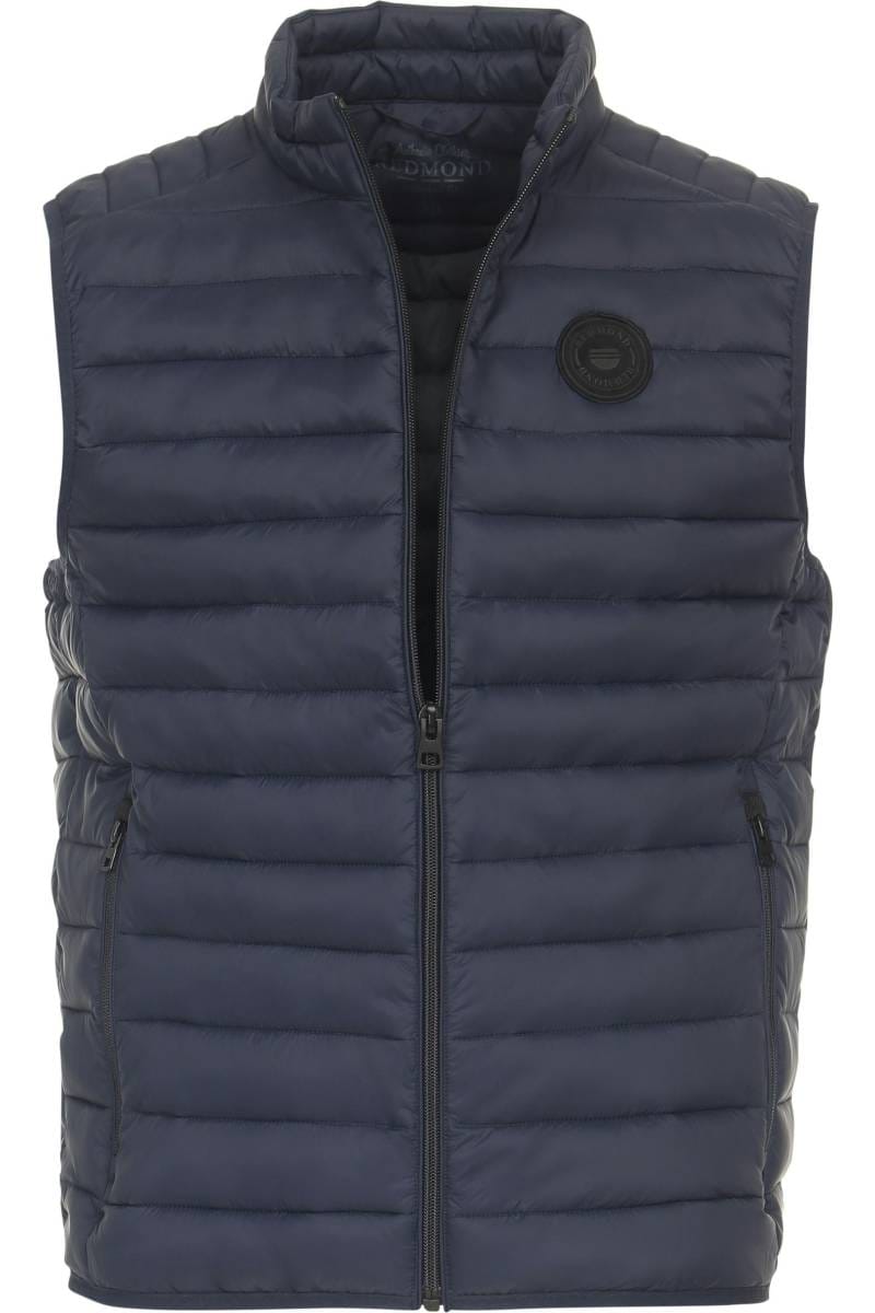 Redmond Regular Fit Outdoor Weste Zip blau - Main Image