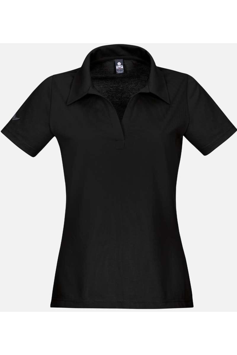 TRIGEMA Slim Fit Women Poloshirt black, One Colour