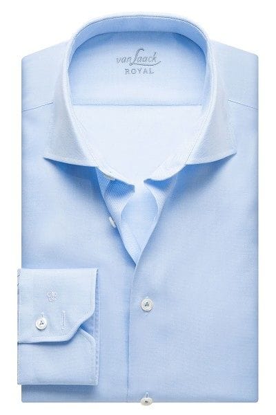 van Laack Hemd - Tailor Fit - hellblau, Einfarbig