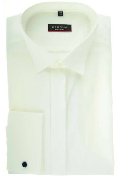 Eterna Galahemd Modern Fit - beige, Einfarbig