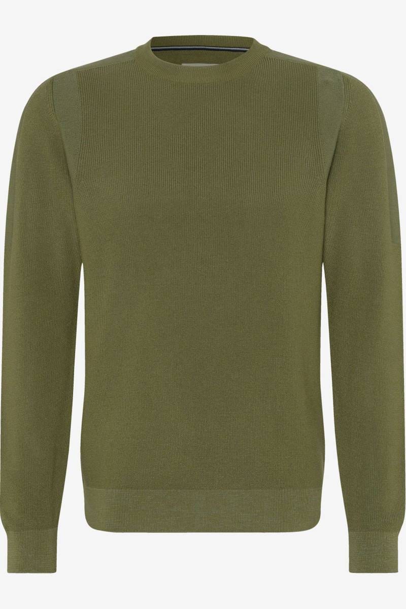 Brax knitted pullover round neck Salvia, One Colour