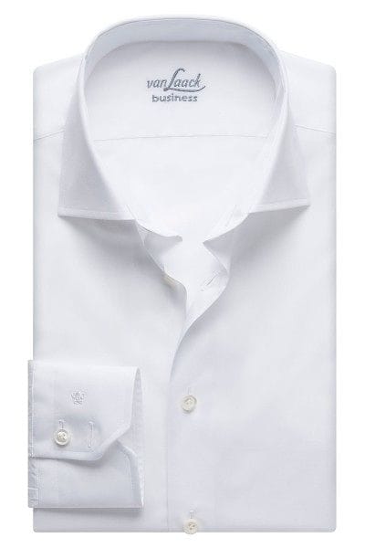 van Laack Hemd - Tailor Fit - weiss, Einfarbig