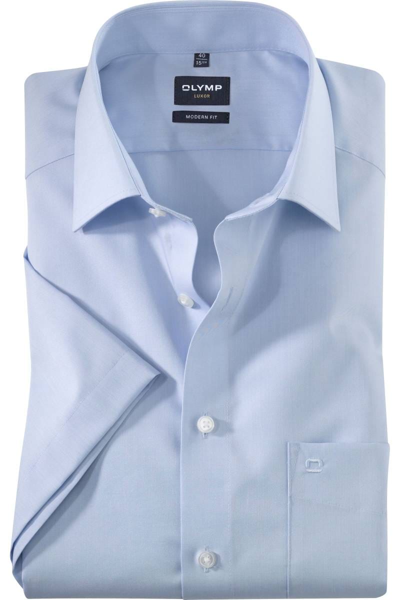 Herren Hemd Kurzarm - Business Freizeithemd Aus Stretch Baumwolle