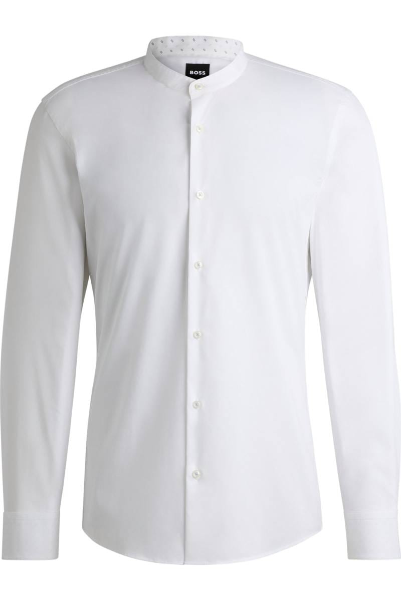 BOSS Slim Fit shirt white, One Colour | Hemden.de