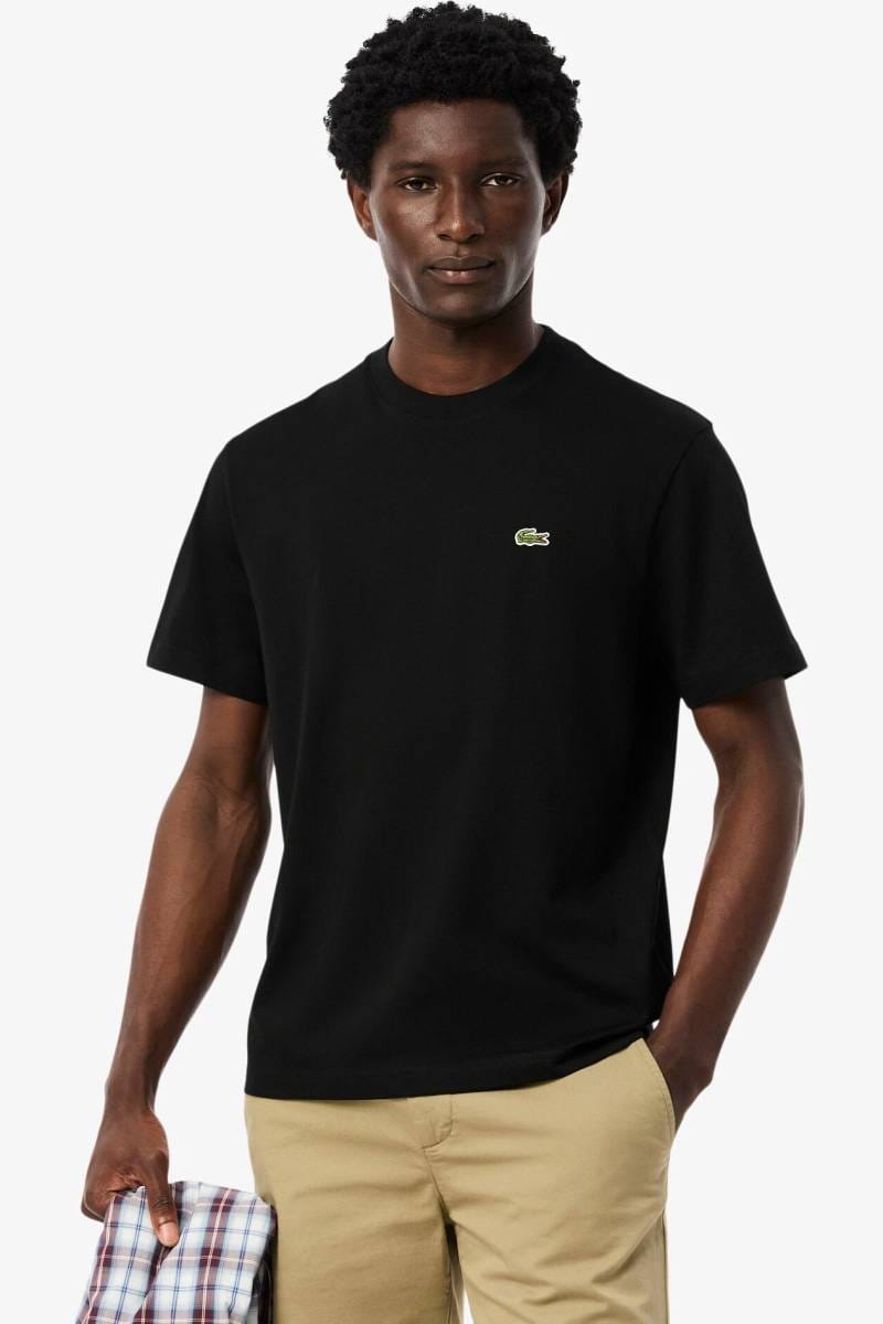 Lacoste Classic Fit t-shirt round neck black, One Colour