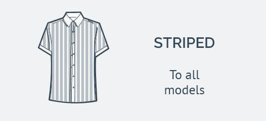 Striped short sleeve shirts