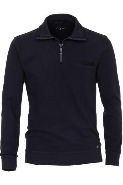 Casa Moda Troyer marine, 2-farbige struktur